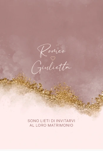 tema partecipazione glittered-old-rose